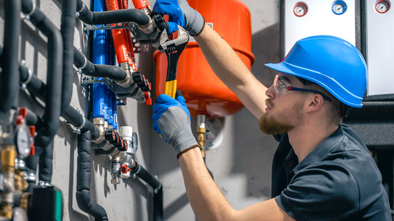 Plumbing works